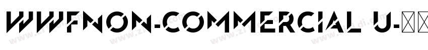 WWFNon-Commercial U字体转换
